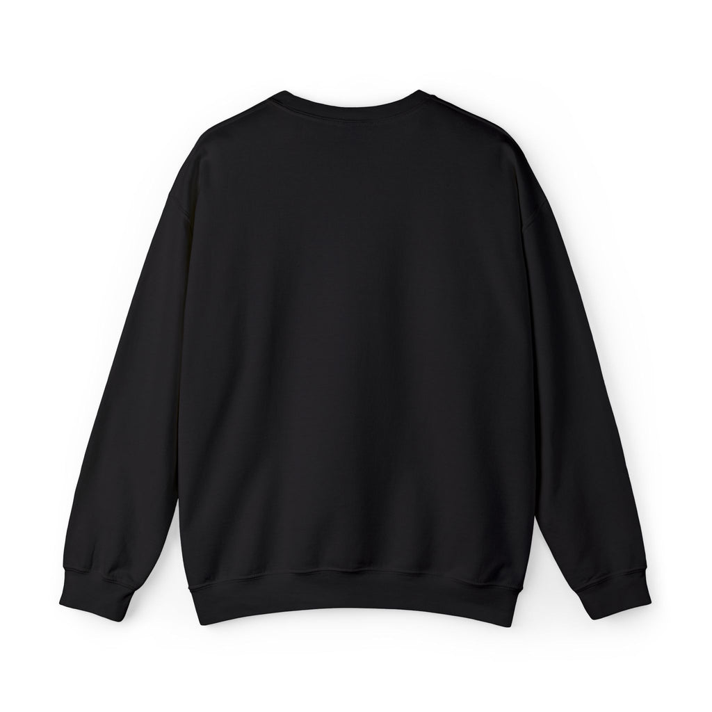 I'm In Therapy Minimalistic Oversized Sweatshirt | White on Black
